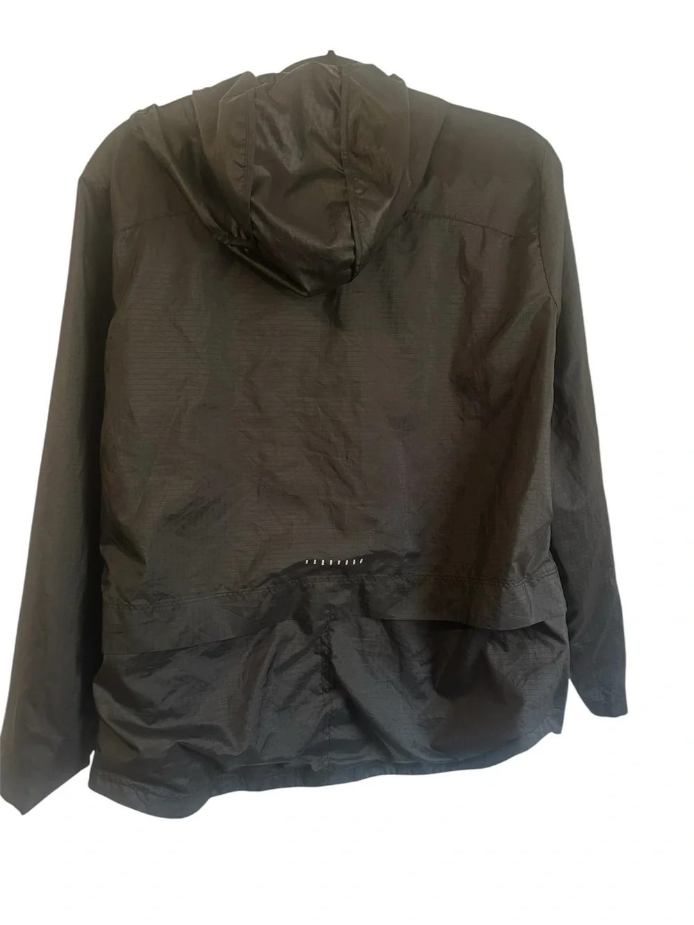 Nike black essentials windbreaker jacket size large